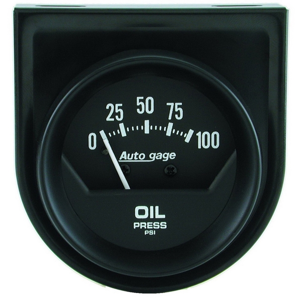 2-1/16" OIL PRESSURE, 0-100 PSI, AUTO GAGE